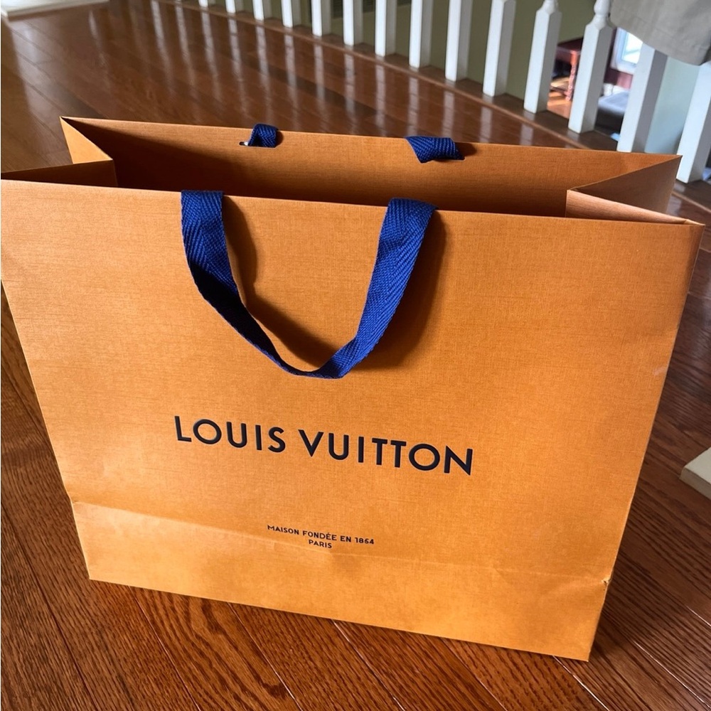 Louis Vuitton shopping bag/ gift bag authentic